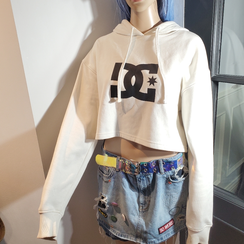 DC Cropped Hoodie